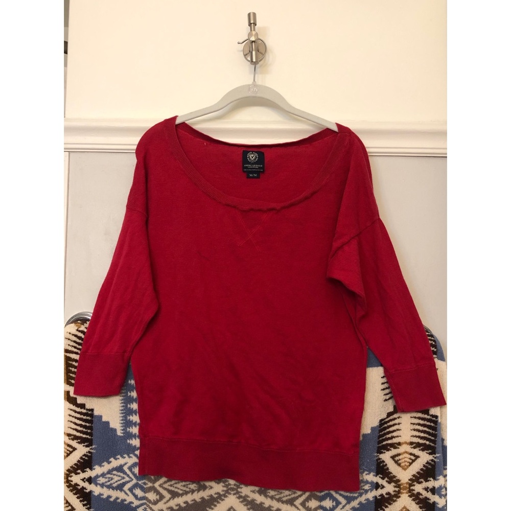 •American Eagle• 3/4 sleeve shirt, SIZE M